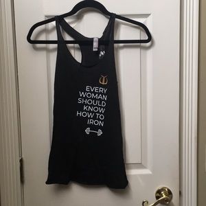 Workout tank top